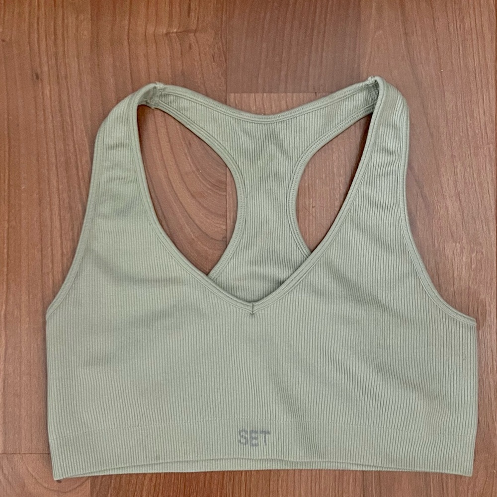 Set active sports bra in chai